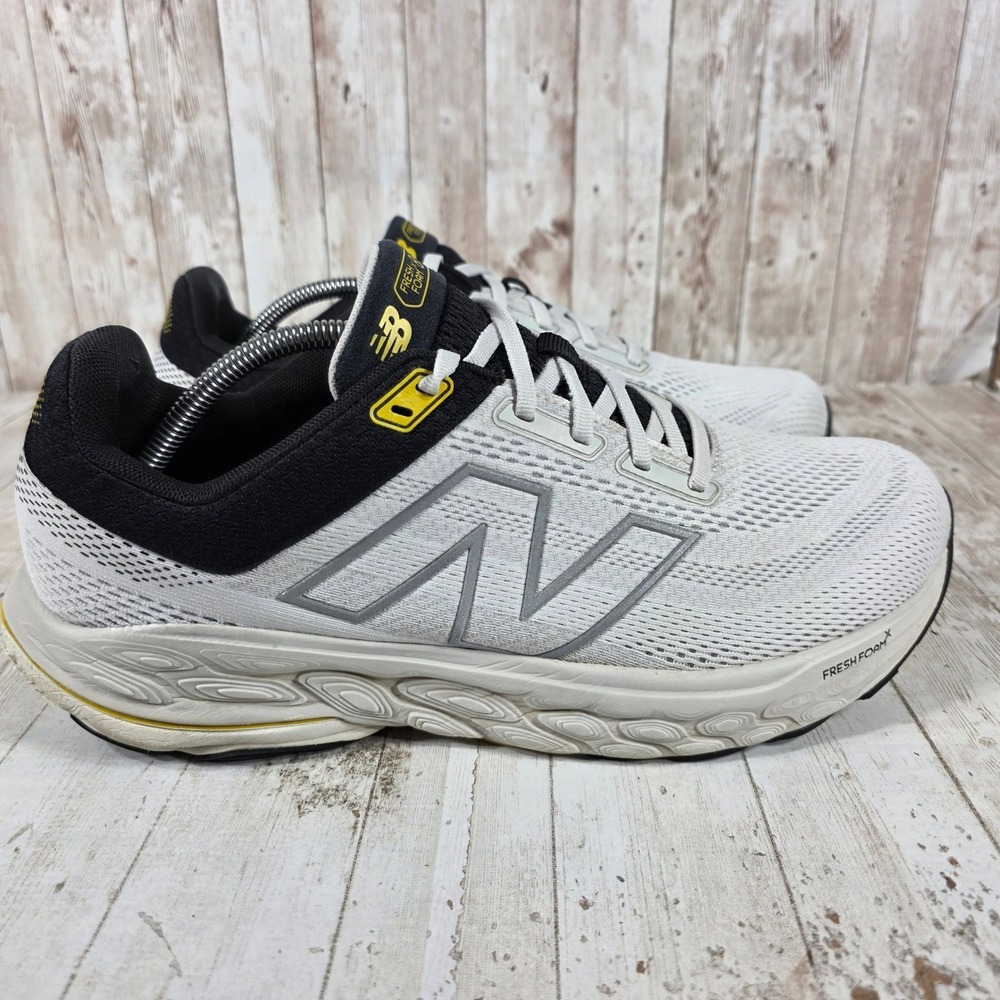 New‎ Balance Fresh Foam X 860v14 Mens 12 4E Extra Wide White Black M860O14